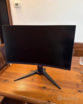 MONITOR GAMING CURVO AOC 24" FULL HD 144hz 1ms