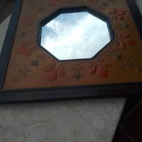 quadro in legno e specchio