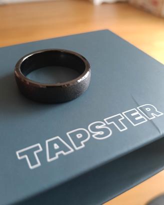 Anello TAPSTER NFC Smart Ring Black Graphite TG8 