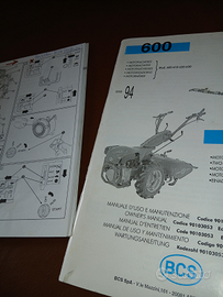 Moto coltivatore bcs 600
