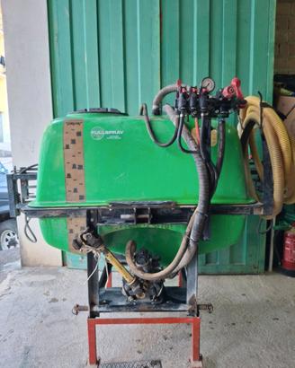 Botte polverizzatrice irrorante per diserbo 450 l.