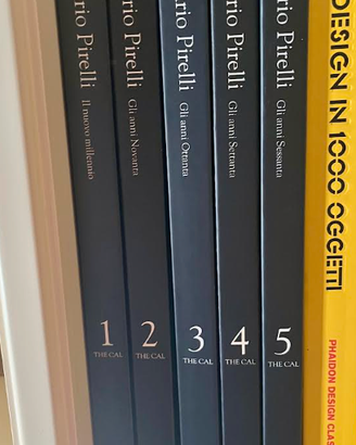 PREZIOSOsetNR5volumi"CalendarioPIRELLI"