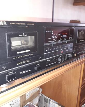 AIWA WX 888 Double Deck ONE DECK WORKS