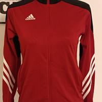 Adidas giacca tuta ragazzo 11 12 anni 152 rossa zi