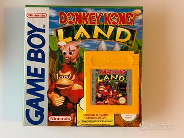 Donkey kong land Gameboy prima edizione GIG