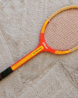 racchetta tennis anni 70 wilson