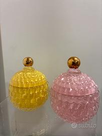 Contenitore con coperchio vetro ditta EMO’