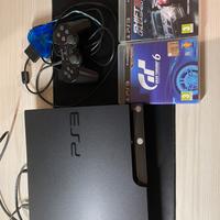 Playstation 3 slim 120gb perfetta+giochi+pulizia