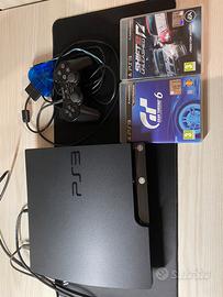 Playstation 3 slim 120gb perfetta+giochi+pulizia