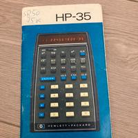 Hewlett Packard HP 35 libretto istruzioni