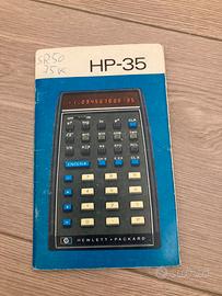 Hewlett Packard HP 35 libretto istruzioni