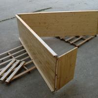 Rampa trasloco / scivolo traslocco / pieghevole / 