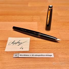 Montblanc n 32 stilografica vintage