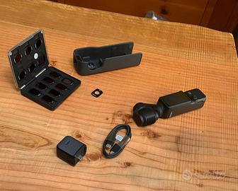 Dji Osmo Poket 3 con set di 14 filtri. piu macro