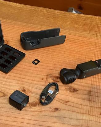 Dji Osmo Poket 3 con set di 14 filtri. piu macro