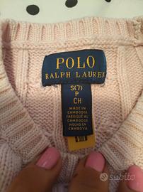 maglioncino cotone Ralph Lauren 