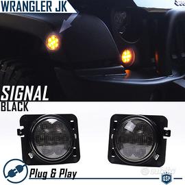 Frecce Laterali FULL LED per JEEP WRANGLER JK Nere