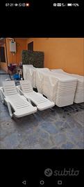 sdrai per giardino o piscina