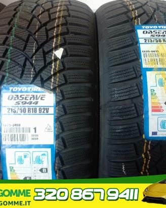 Gomme 215/50/18 TOYO Invernali