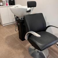 Poltrona e/o lavatesta per parrucchiere/barbieri