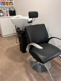 Poltrona e/o lavatesta per parrucchiere/barbieri