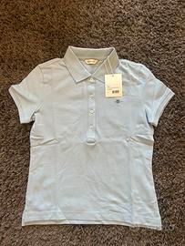 Gant polo slim donna azzurra XS