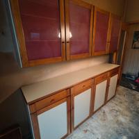 Credenza e mobiletti da cucina in vero legno