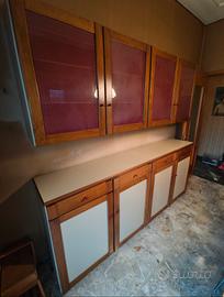 Credenza e mobiletti da cucina in vero legno