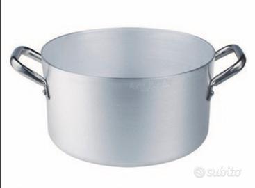 casseruola alta agnelli 2 manici 20x10,5h cm