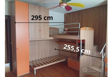  Cameretta a ponte 2 posti letto