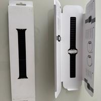 Apple cinturino loop in pelle Nero 44mm
