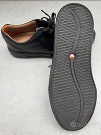 Clarks Un Costa Lace – Black Leather Sneakers #42