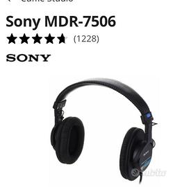 sony mdr 7506 cuffie professionali 