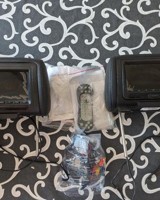 poggiatesta con schermo