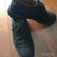 Scarpe uomo scamosciate testa di moro numero 43
