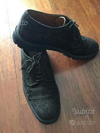 Scarpe uomo scamosciate testa di moro numero 43