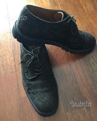Scarpe uomo scamosciate testa di moro numero 43