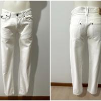 Jeans uomo D&G Dolce&Gabbana Bianco Tg 31 slim fit