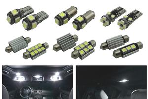 KIT 16 LAMPADE LED INTERNE BMW E90 SEDAN 316I 318I