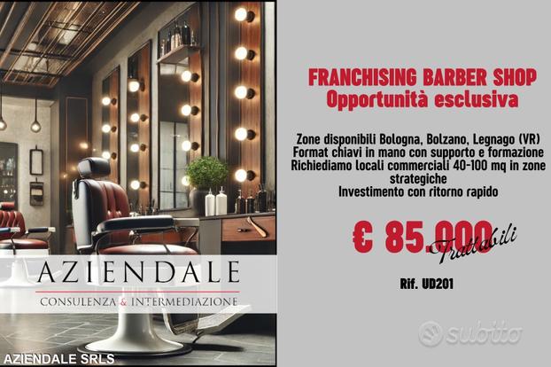 Per franchising barber shop-locali