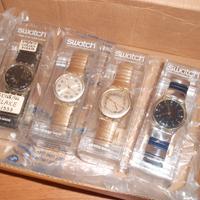 4 orologi Swatch da collezione 1990 - 1994