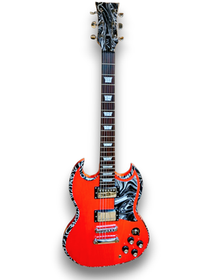 Chitarra elettrica artigianale di liuteria SG