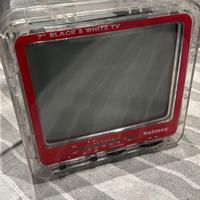 Tv portatile vintage baimex 7’ bianco e nero