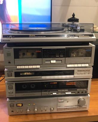 HI-FI Techincis con due piastre