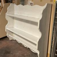 Piattaia Shabby Chic bianca
