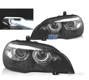 FARI BMW X5 E70 07-13 ORIGINALE XENON ANGEL EYES 3