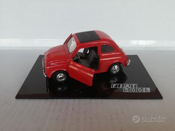 MOELLLO FIAT 500 L RED POLISTIL NO BURAGO MEBETOYS