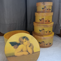 Set scatole decoro angeli NUOVE