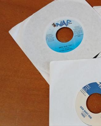 LOTTO 11 VINILI 7 " REGGAE DANCEHALL VYBZ KARTEL