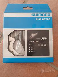Disco shimano xt deore sm-rt86 nuovo center